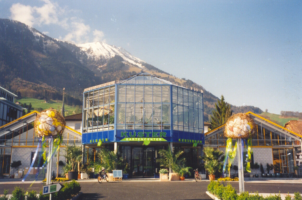 Geschichte vom Gartenbau, Blumengeschäft und Gartencenter in Stans-Nidwalden