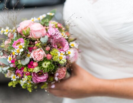 Brautstrauss Blumen Kuster