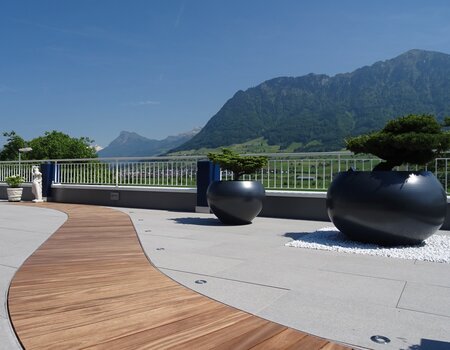 Terrassengestaltung Gartenbau Stans
